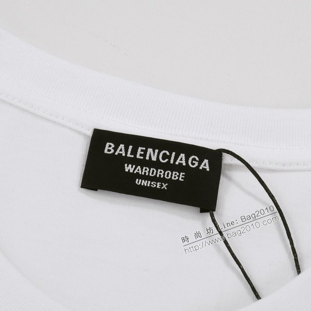 Balenciaga專櫃巴黎世家2023SS新款印花T恤 男女同款 tzy2823